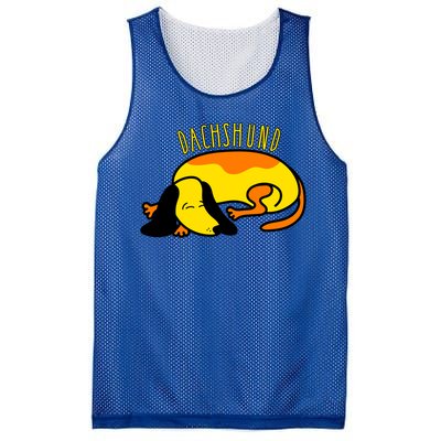 Dachshund Cute Puppy Dog Doggy Lover Gift Mesh Reversible Basketball Jersey Tank