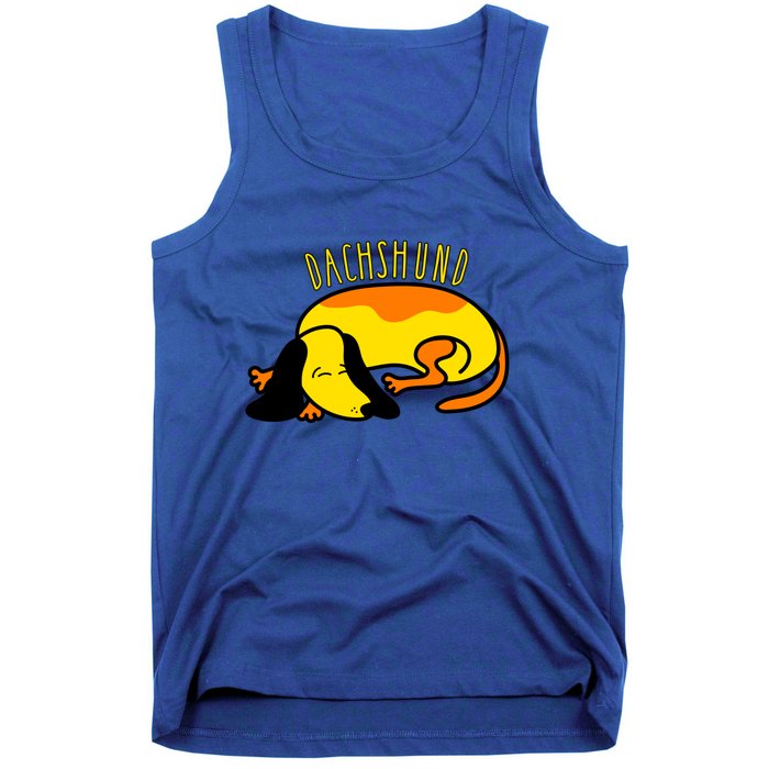 Dachshund Cute Puppy Dog Doggy Lover Gift Tank Top