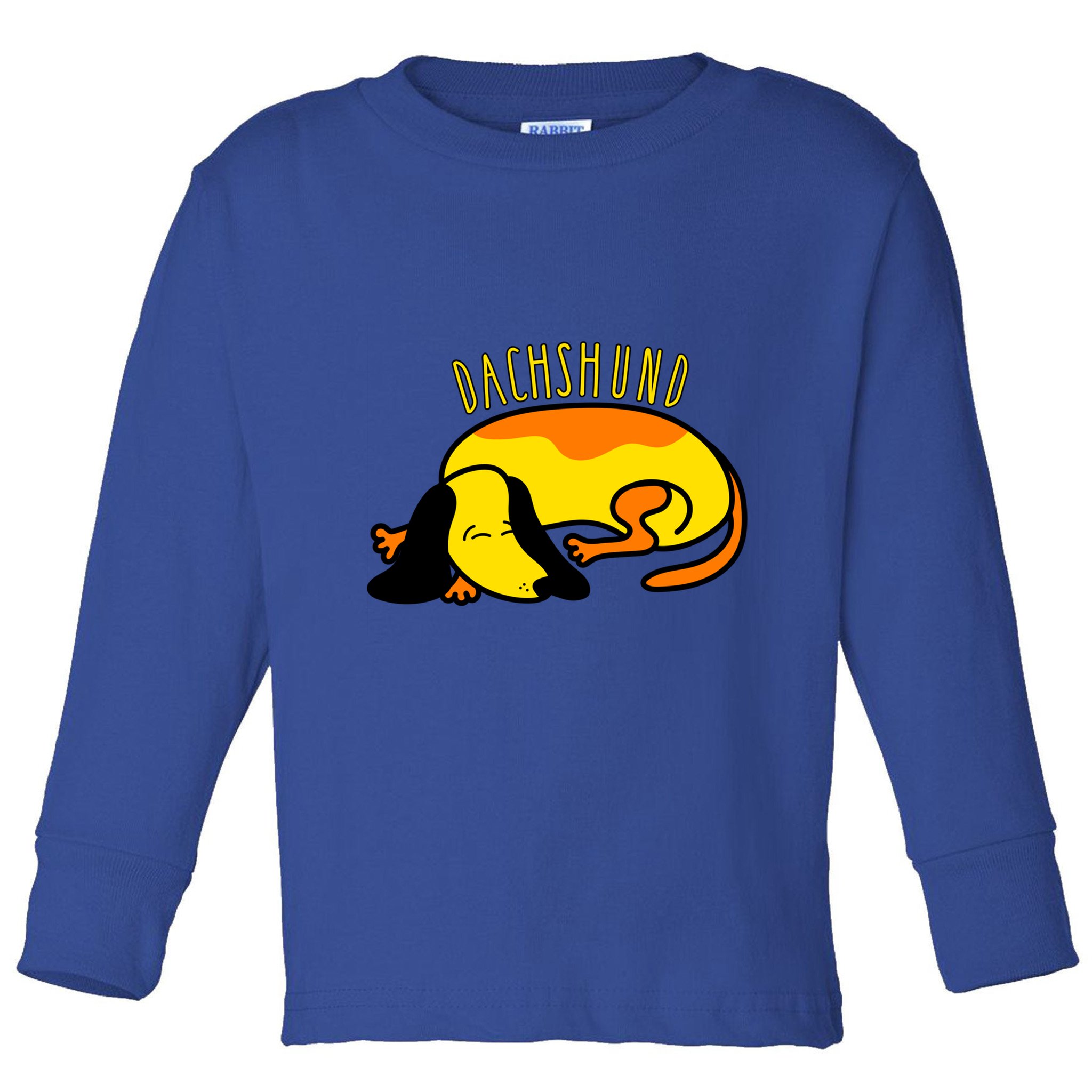 Dachshund Cute Puppy Dog Doggy Lover Gift Toddler Long Sleeve Shirt