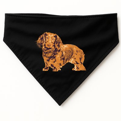 Dachshund Cute Puppy Dog Doggy Lover Gift USA-Made Doggie Bandana