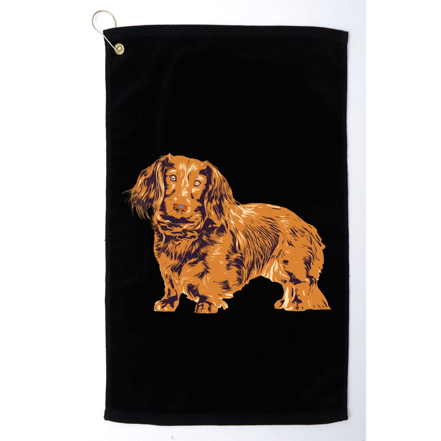 Dachshund Cute Puppy Dog Doggy Lover Gift Golf Towel