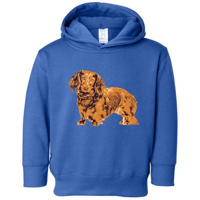 Dachshund Cute Puppy Dog Doggy Lover Gift Toddler Hoodie