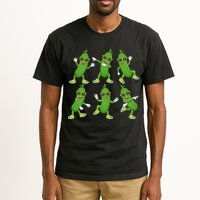 Dabbing Cucumber Pickle Dancing Wearing Sunglasses Dab Dance Tall T-Shirt