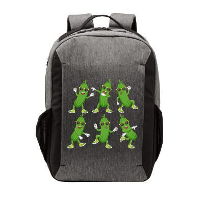 Dabbing Cucumber Pickle Dancing Wearing Sunglasses Dab Dance Vector Backpack