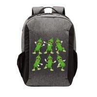 Dabbing Cucumber Pickle Dancing Wearing Sunglasses Dab Dance Vector Backpack