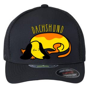 Dachshund Cute Puppy Dog Doggy Lover Funny Gift Flexfit Unipanel Trucker Cap