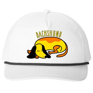 Dachshund Cute Puppy Dog Doggy Lover Funny Gift Snapback Five-Panel Rope Hat