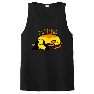 Dachshund Cute Puppy Dog Doggy Lover Funny Gift PosiCharge Competitor Tank