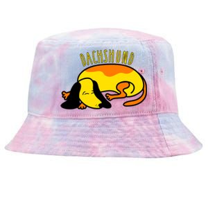 Dachshund Cute Puppy Dog Doggy Lover Funny Gift Tie-Dyed Bucket Hat