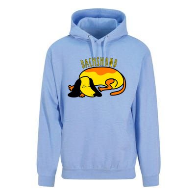 Dachshund Cute Puppy Dog Doggy Lover Funny Gift Unisex Surf Hoodie