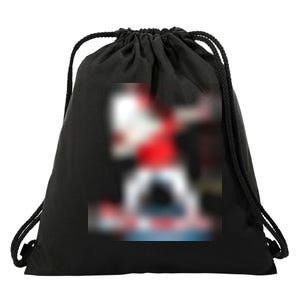 Dabbing Curling Player Curling Rocks Broom Curler Curling Drawstring Bag