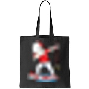 Dabbing Curling Player Curling Rocks Broom Curler Curling Tote Bag