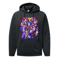 Digital Circus Pomni Cute Ragatha Jax Digitalcircus Performance Fleece Hoodie