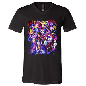 Digital Circus Pomni Cute Ragatha Jax Digitalcircus V-Neck T-Shirt