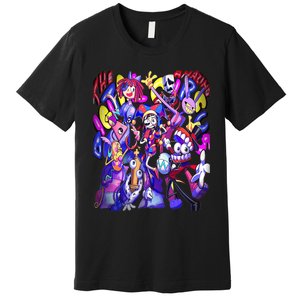 Digital Circus Pomni Cute Ragatha Jax Digitalcircus Premium T-Shirt