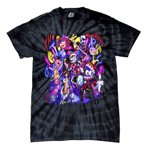 Digital Circus Pomni Cute Ragatha Jax Digitalcircus Tie-Dye T-Shirt