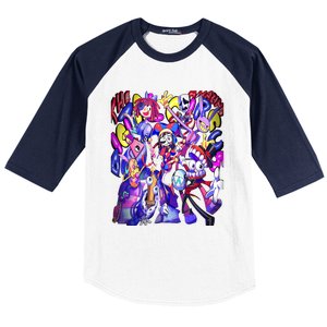 Digital Circus Pomni Cute Ragatha Jax Digitalcircus Baseball Sleeve Shirt