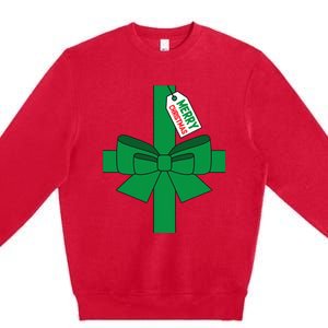 Diy Christmas Present Costume Premium Crewneck Sweatshirt