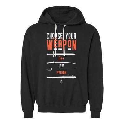 Developer Coder Programming Software Engineer Programmer Garment-Dyed Fleece Hoodie
