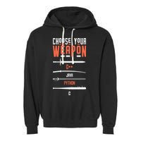 Developer Coder Programming Software Engineer Programmer Garment-Dyed Fleece Hoodie