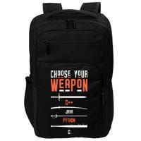 Developer Coder Programming Software Engineer Programmer Impact Tech Backpack