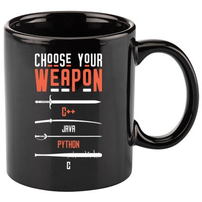 Developer Coder Programming Software Engineer Programmer 11oz C Handle Ceramic Mug