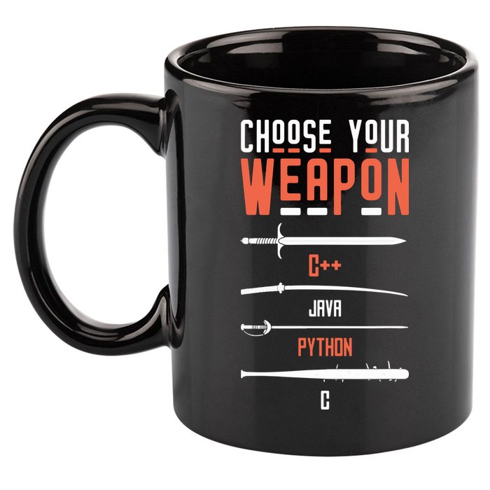 Developer Coder Programming Software Engineer Programmer 11oz C Handle Ceramic Mug