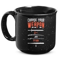 Developer Coder Programming Software Engineer Programmer 15oz Campfire Ceramic Mug