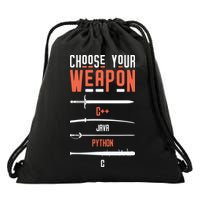 Developer Coder Programming Software Engineer Programmer Drawstring Bag