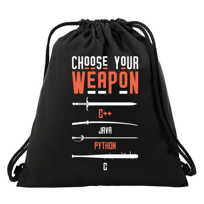 Developer Coder Programming Software Engineer Programmer Drawstring Bag