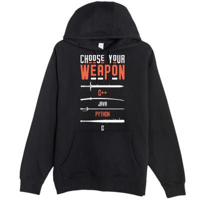 Developer Coder Programming Software Engineer Programmer Premium Pullover Hoodie