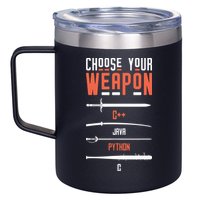 Developer Coder Programming Software Engineer Programmer 12oz Stainless Steel Coffee Mug