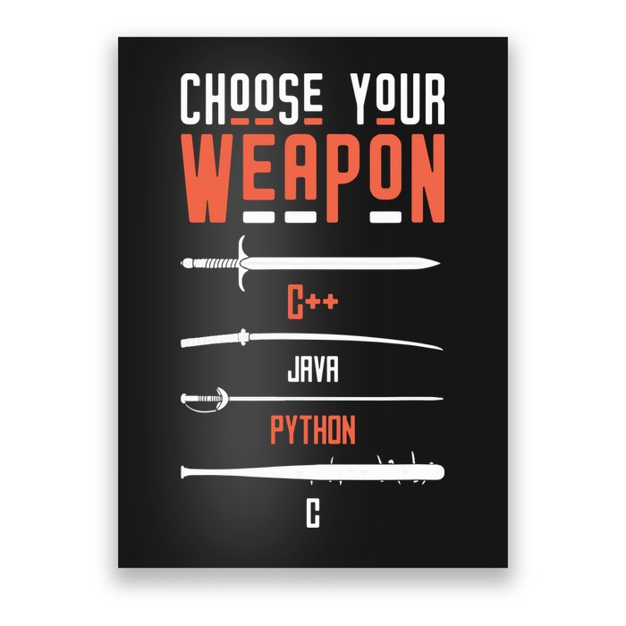 Developer Coder Programming Software Engineer Programmer Poster