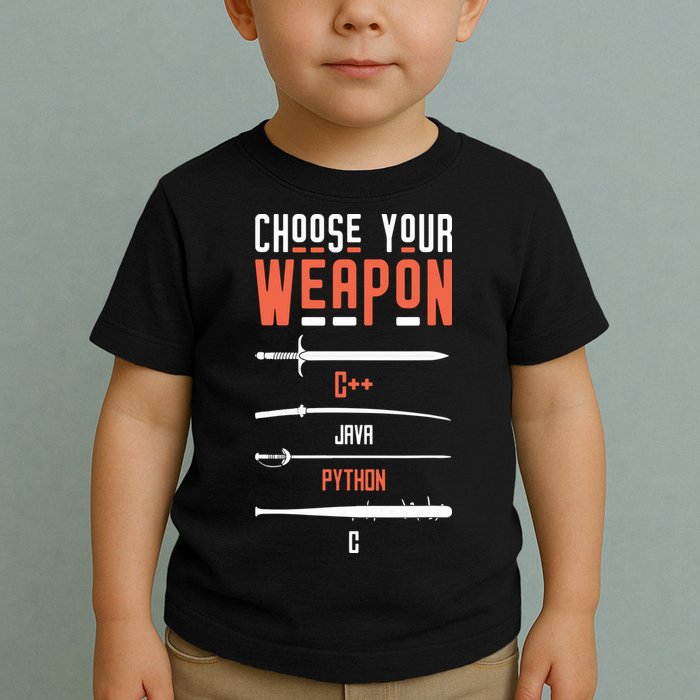 Developer Coder Programming Software Engineer Programmer Toddler T-Shirt