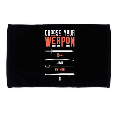 Developer Coder Programming Software Engineer Programmer Microfiber Hand Towel