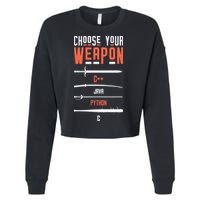 Developer Coder Programming Software Engineer Programmer Cropped Pullover Crew