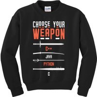 Developer Coder Programming Software Engineer Programmer Kids Sweatshirt