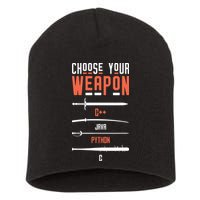Developer Coder Programming Software Engineer Programmer Short Acrylic Beanie