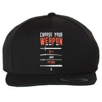 Developer Coder Programming Software Engineer Programmer Wool Snapback Cap
