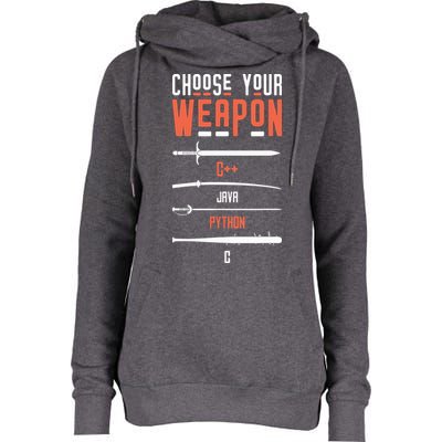 Developer Coder Programming Software Engineer Programmer Womens Funnel Neck Pullover Hood