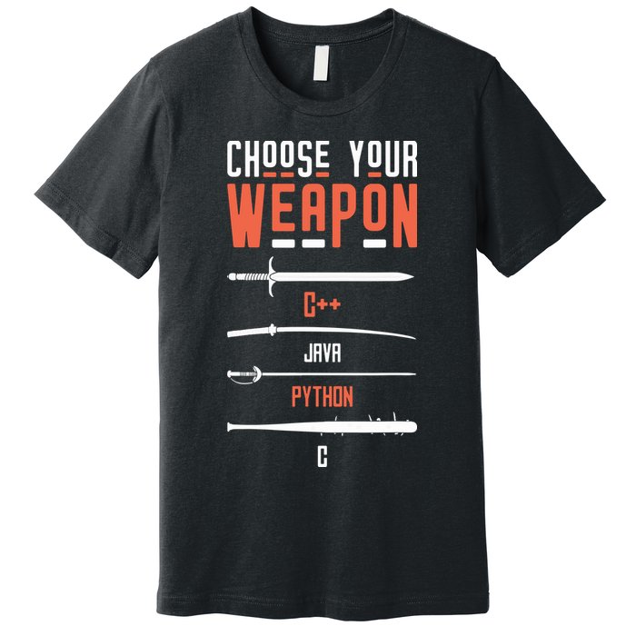 Developer Coder Programming Software Engineer Programmer Premium T-Shirt