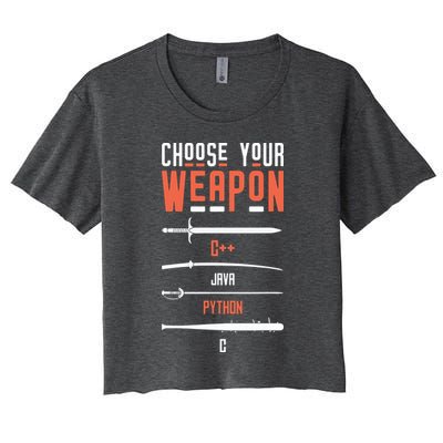Developer Coder Programming Software Engineer Programmer Crop Top