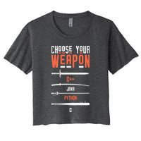Developer Coder Programming Software Engineer Programmer Crop Top