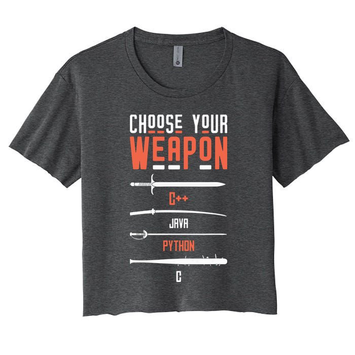 Developer Coder Programming Software Engineer Programmer Crop Top