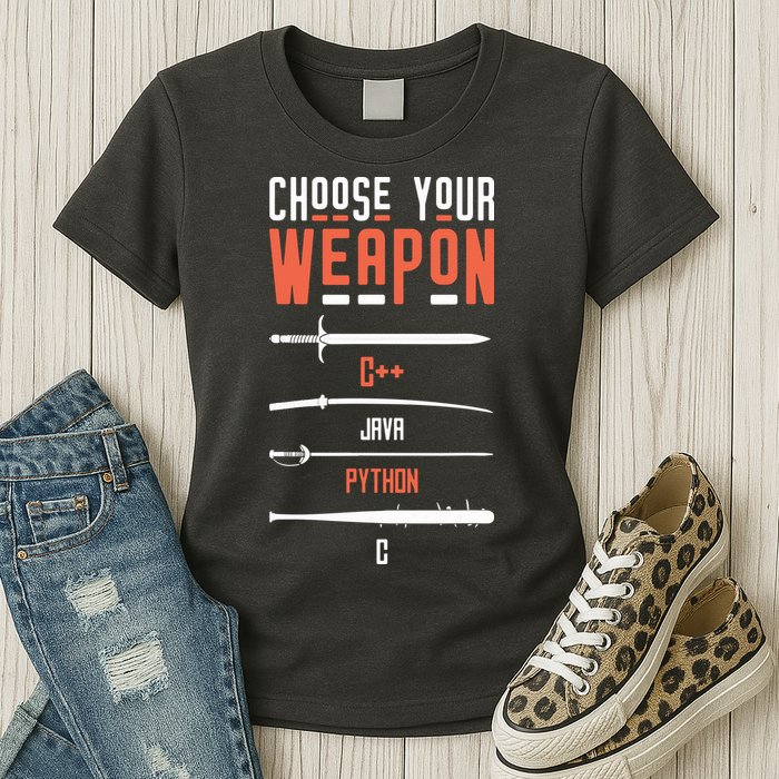 Developer Coder Programming Software Engineer Programmer Womens T-Shirt
