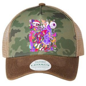 Digital Circus Pomni Funny Ragatha Jax Digitalcircus Legacy Tie Dye Trucker Hat