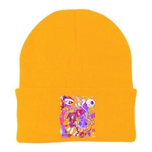 Digital Circus Pomni Funny Ragatha Jax Digitalcircus Knit Cap Winter Beanie