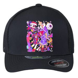 Digital Circus Pomni Funny Ragatha Jax Digitalcircus Flexfit Unipanel Trucker Cap