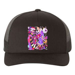 Digital Circus Pomni Funny Ragatha Jax Digitalcircus Yupoong Adult 5-Panel Trucker Hat