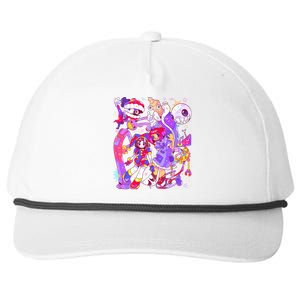 Digital Circus Pomni Funny Ragatha Jax Digitalcircus Snapback Five-Panel Rope Hat